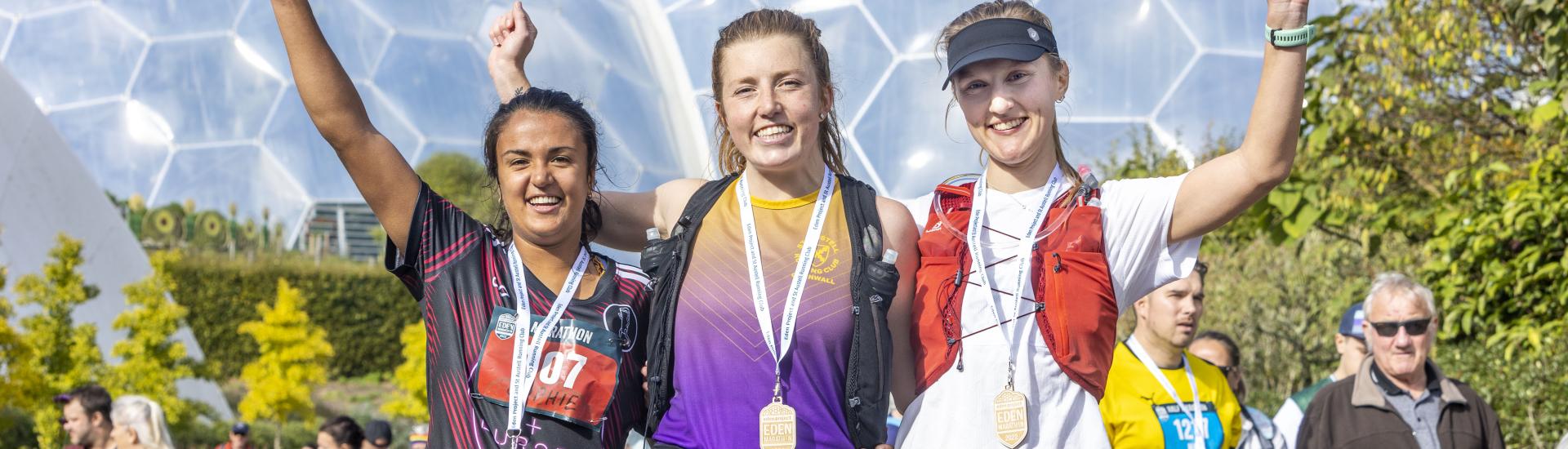Eden Marathon 2022 women's winners